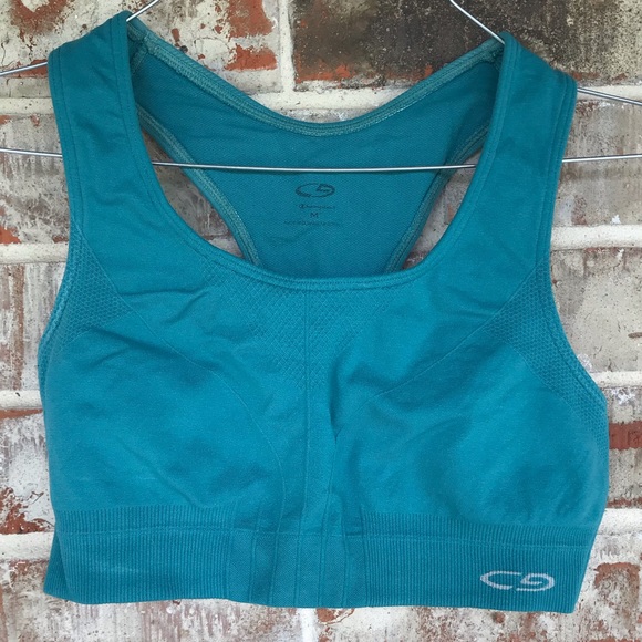 Champion Other - Champion Blue Racerback Athletic Bra